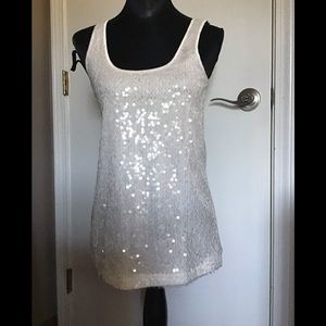 Express Sequined Tank Top